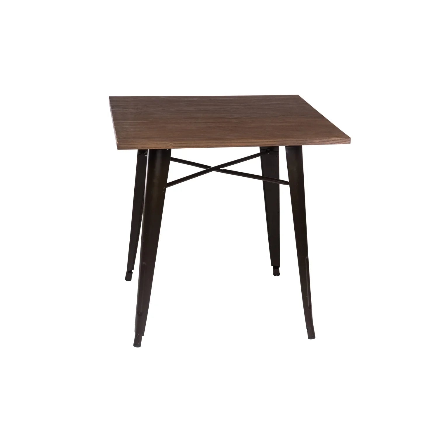 LÚZETE - TABELLA JOSEPHINE WOOD 80X80