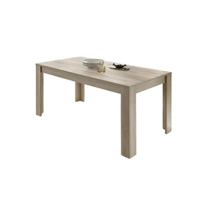 Tavolo 137x90cm con gambe in legno, Collezione SHOW, colore rovere chiaro