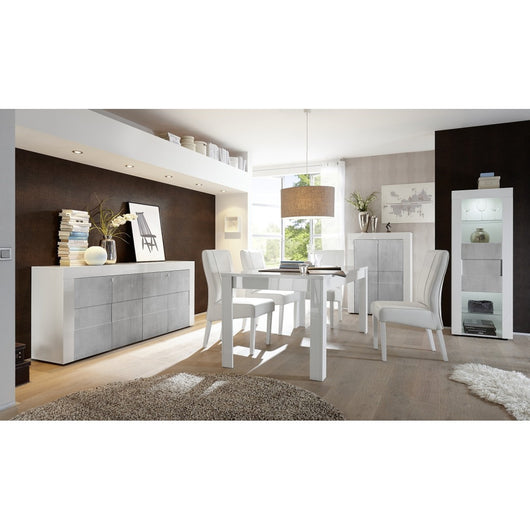 Tavolo 180x90, Collezione SEA, bianco opaco laccato