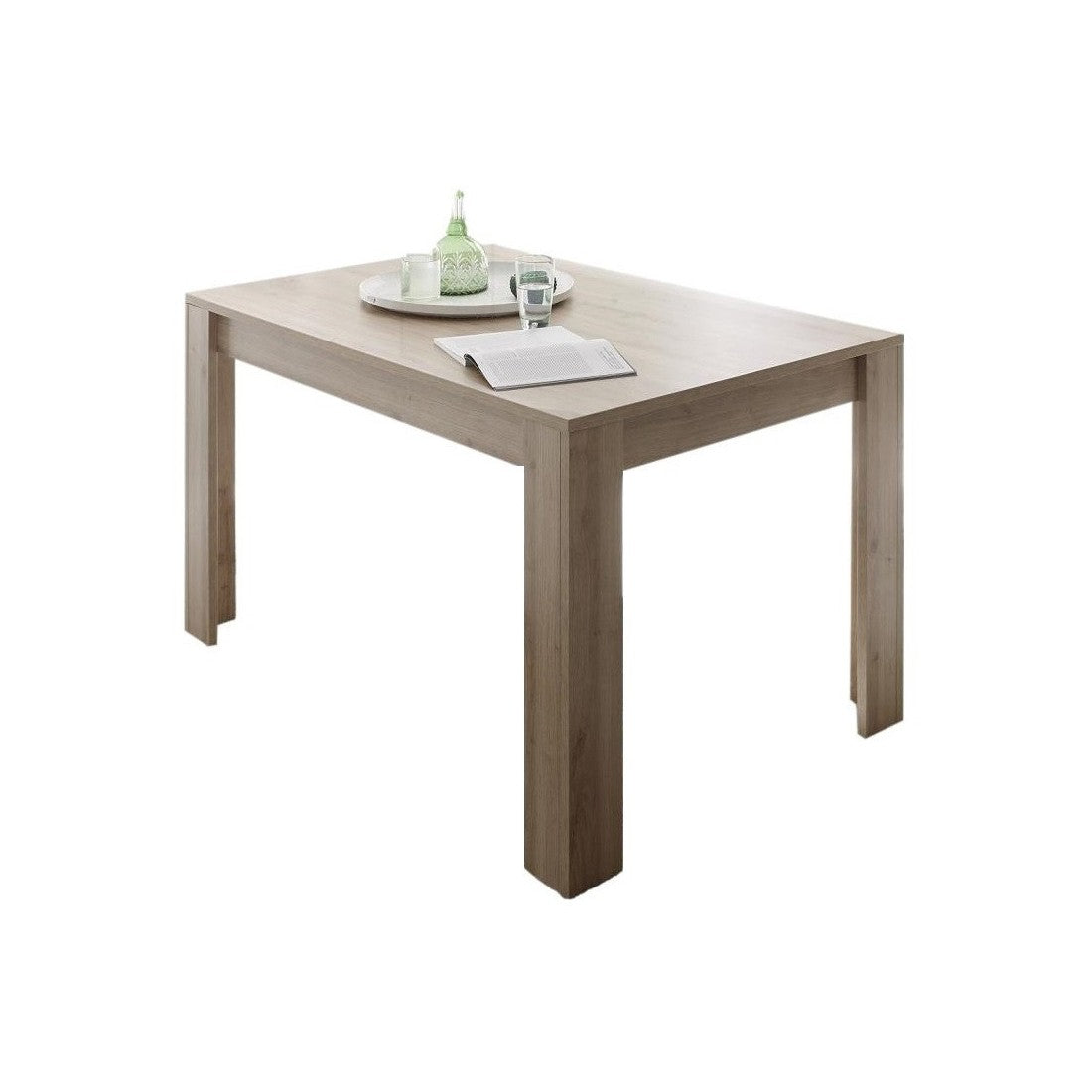 Tavolo 180x90, Collezione ZEFIR, colore rovere chiaro, ideale per la vostra sala da pranzo.