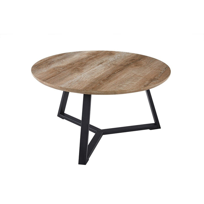 Tavolino da salotto collezione PASOA colore rovere invecchiato, ideale per un soggiorno rustico