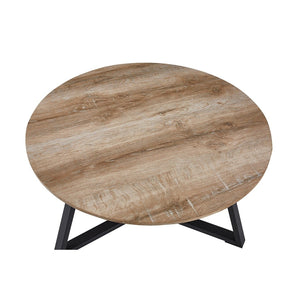 Tavolino da salotto collezione PASOA colore rovere invecchiato, ideale per un soggiorno rustico