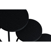 Tavolino collezione PLATO nero.