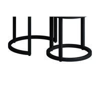 Tavolino collezione PLATO nero.