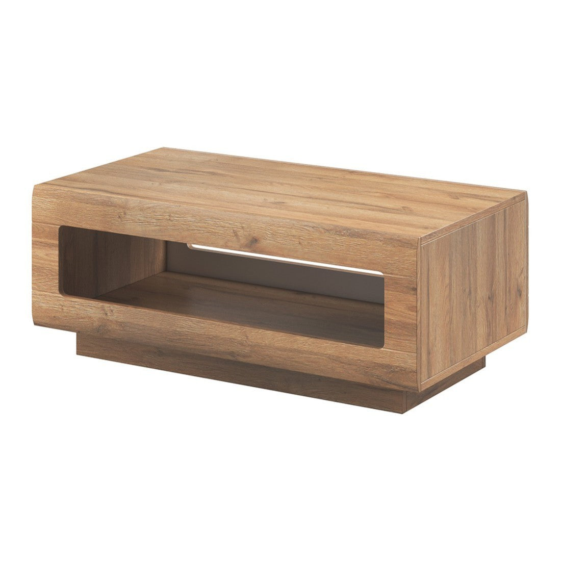 Tavolino da salotto design collezione BREDA colore rovere. Mobile ideale per il tuo soggiorno.