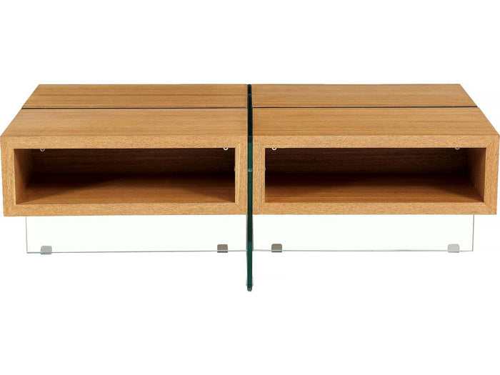 Tavolino "Milano" - 120 x 60 x 40 cm - Finitura quercia