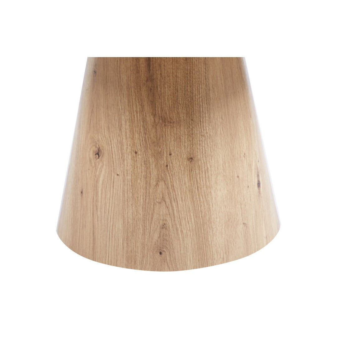 Tavolino rotondo collezione TIGNES – Decorazione effetto pino – D80 x H47 cm