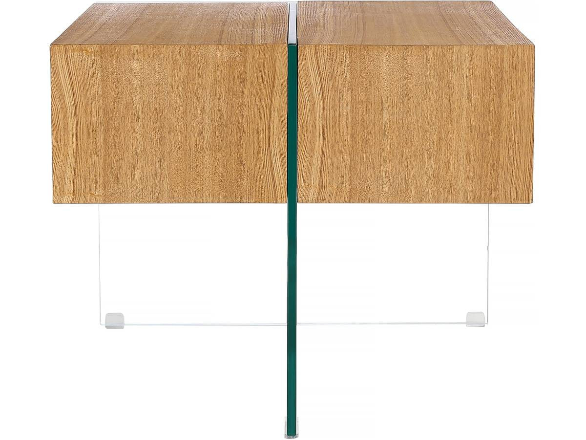 Tavolino "Venezia"  - 60 x 60 x 50 cm - Finitura Quercia