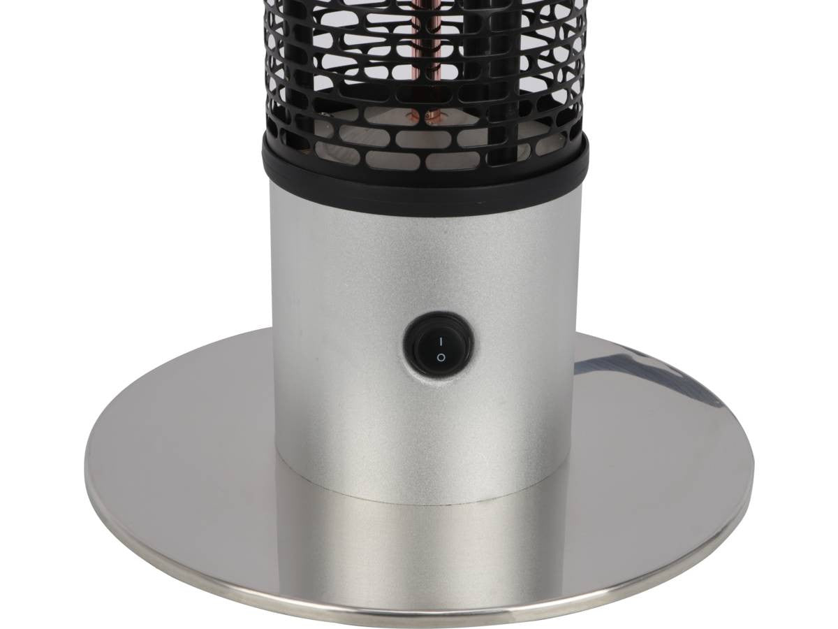 Tavolo riscaldante elettrico da giardino  "Colin" - metallo