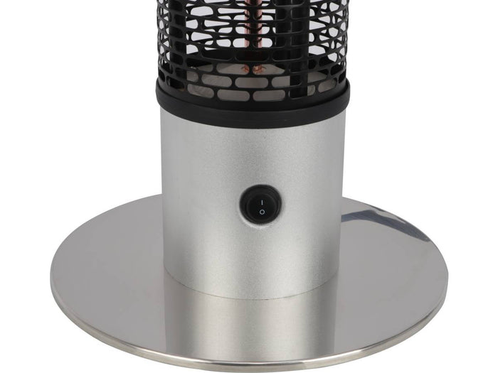 Tavolo riscaldante elettrico da giardino  "Colin" - metallo