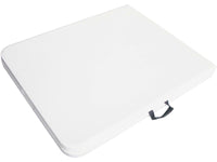 Tavolo da giardino pieghevole "Foldy" - 180 x 74 x 74 cm - Bianco