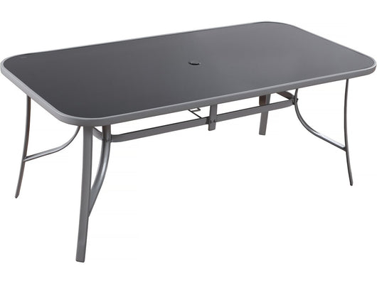 Tavolo da giardino "Cordoba" - Phoenix - 8 posti - Argentato