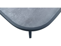 Tavolo da giardino "Cordoba" - Phoenix - 8 posti - Effetto marmo grigio