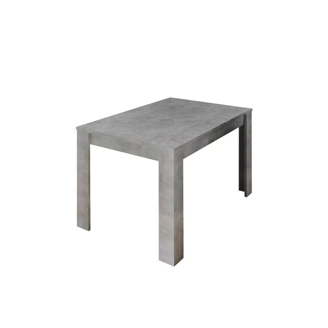 Tavolo allungabile Collezione URBAN colore cemento, dimensioni 137x90cm