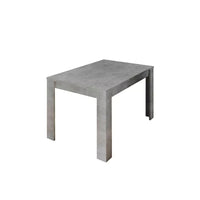 Tavolo allungabile Collezione URBAN colore cemento, dimensioni 137x90cm