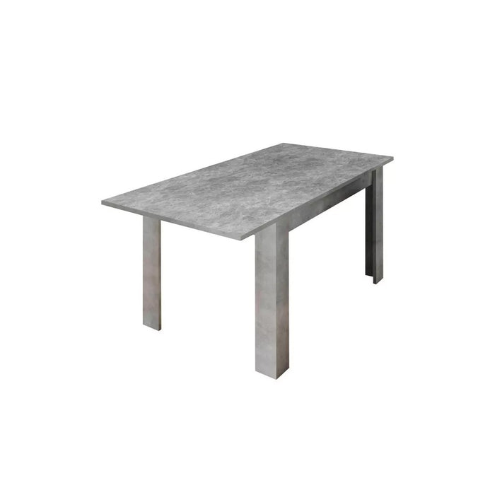 Tavolo allungabile Collezione URBAN colore cemento, dimensioni 137x90cm