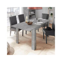 Tavolo allungabile Collezione URBAN colore cemento, dimensioni 137x90cm