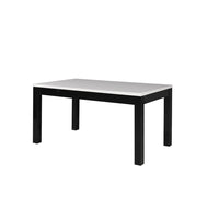 Tavolo FABIO - Colori nero e bianco - 160 cm