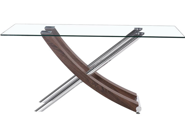 Tavolo da pranzo Diva 160x90x76 cm Color quercia, laccato