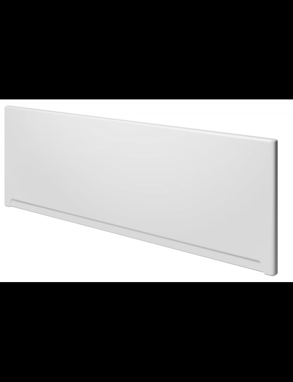 Grembiule vasca frontale universale 140x57 cm in acrilico bianco