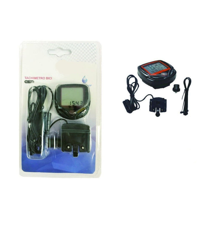 Tachimetro Per Bicicletta Bici Computer Con Display Digitale Ciclismo Xc-1528         