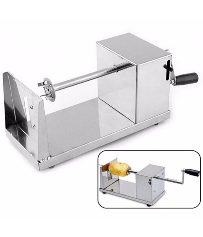 Taglia Affetta A Spirale Ricciolo Patate In Acciaio Inox Professionale Chips         