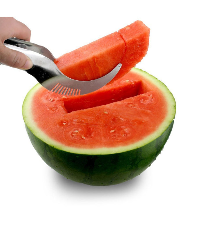 Taglia Affetta E Servi Anguria Fetta Melone Cantalupo In Acciaio Inox         
