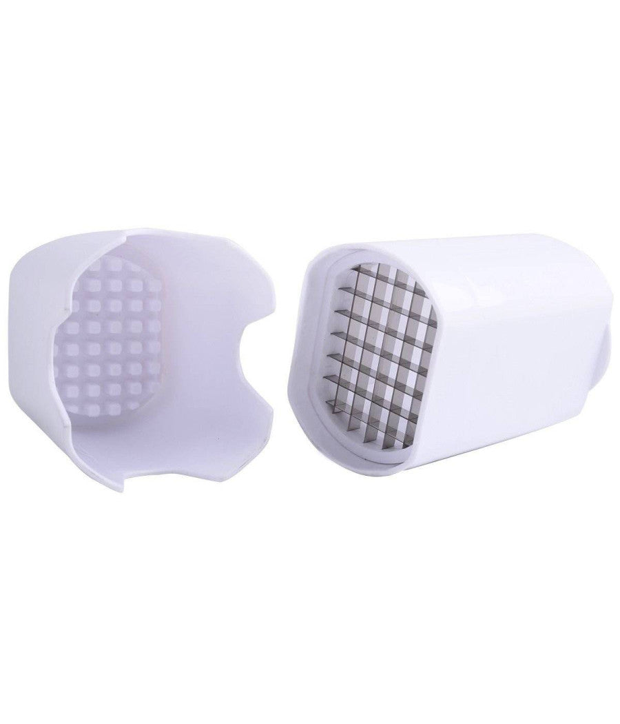 Taglia Affetta Patate A Bastoncino Frizzy Lame Acciaio Cucina Patatine Fritte         