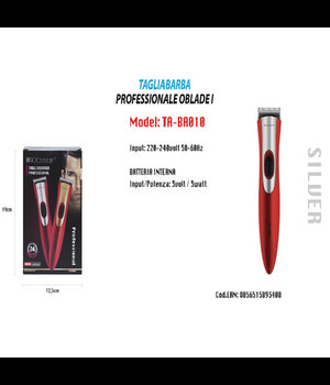 Taglia Barba Professionale Oblade I Maxtech Rasoio Uomo New Version Ta-ba010         