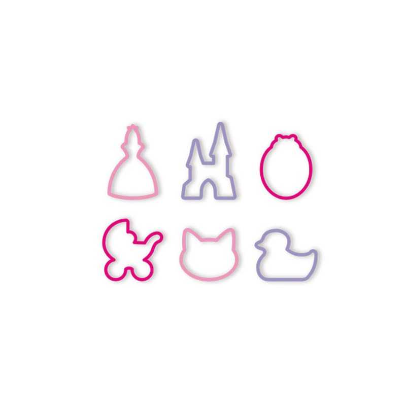 Taglia Biscotti Bambine Set 6 Delicia Tescoma 630920