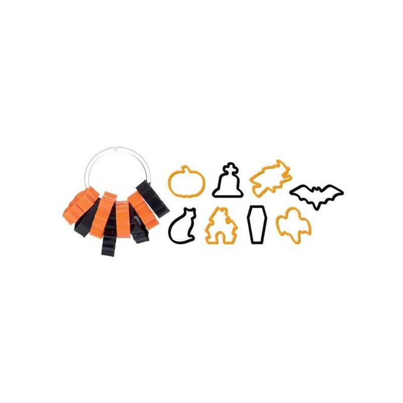 Taglia Biscotti Halloween Set 8 Delicia Tescoma 630907