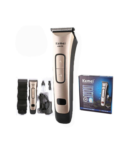 Taglia Capelli Elettrico 4 Pettini Rasoio Regola Barba Ricaricabile Con Display         