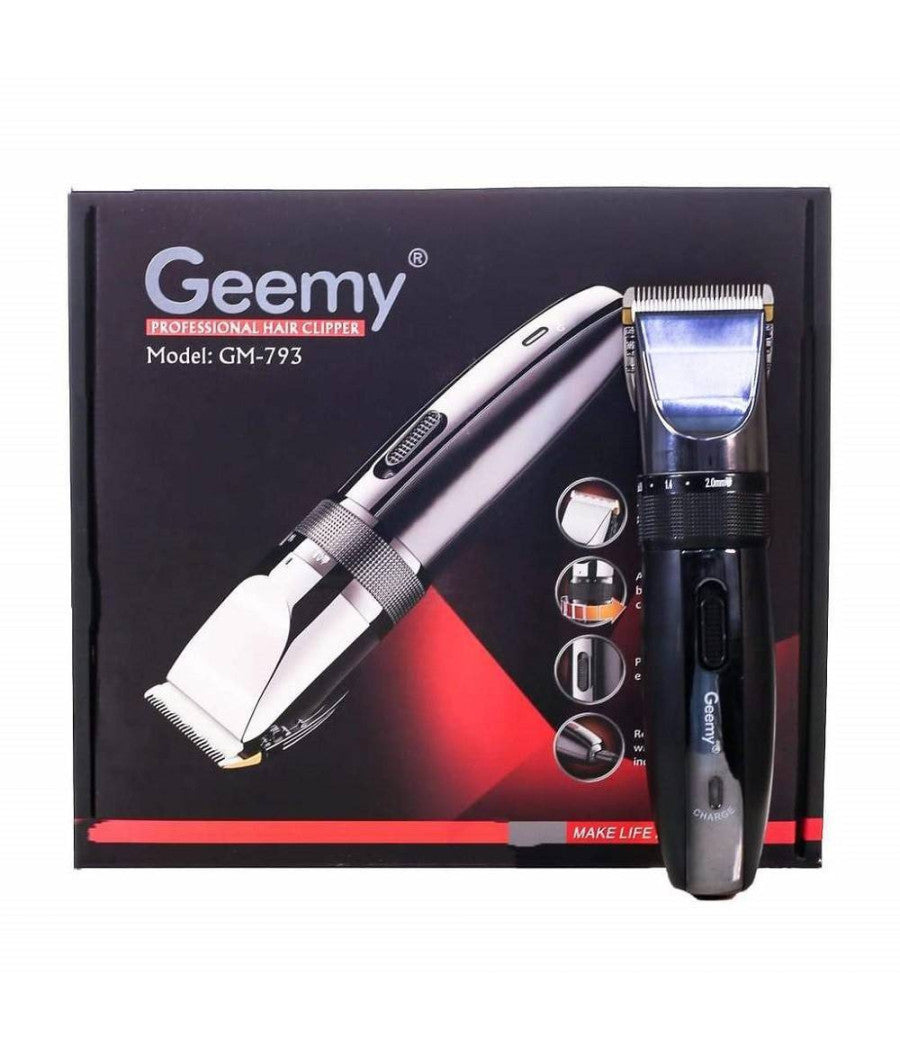 Taglia Capelli Professionale A Batteria Trimmer Per Capelli Barba Geemy Gm-793         