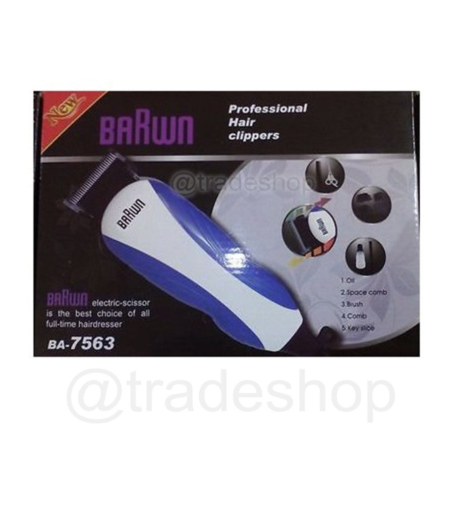 Taglia Capelli Professionale Barwn Elettrico Taglia Barba Rasoio Con Cavo         