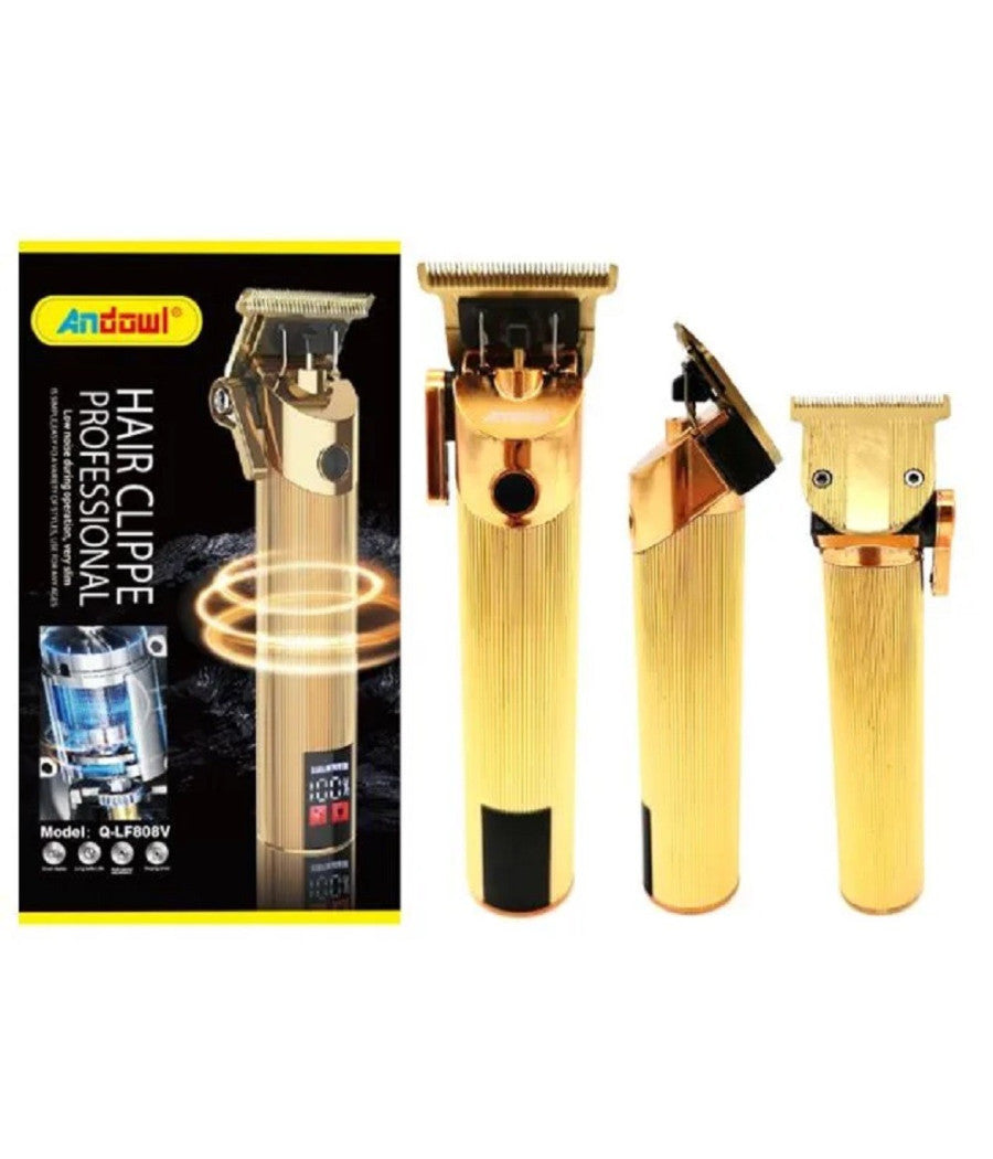 Taglia Capelli Professionale Clipper Ricaricabile Senza Fili Portatile Q-lf808v         