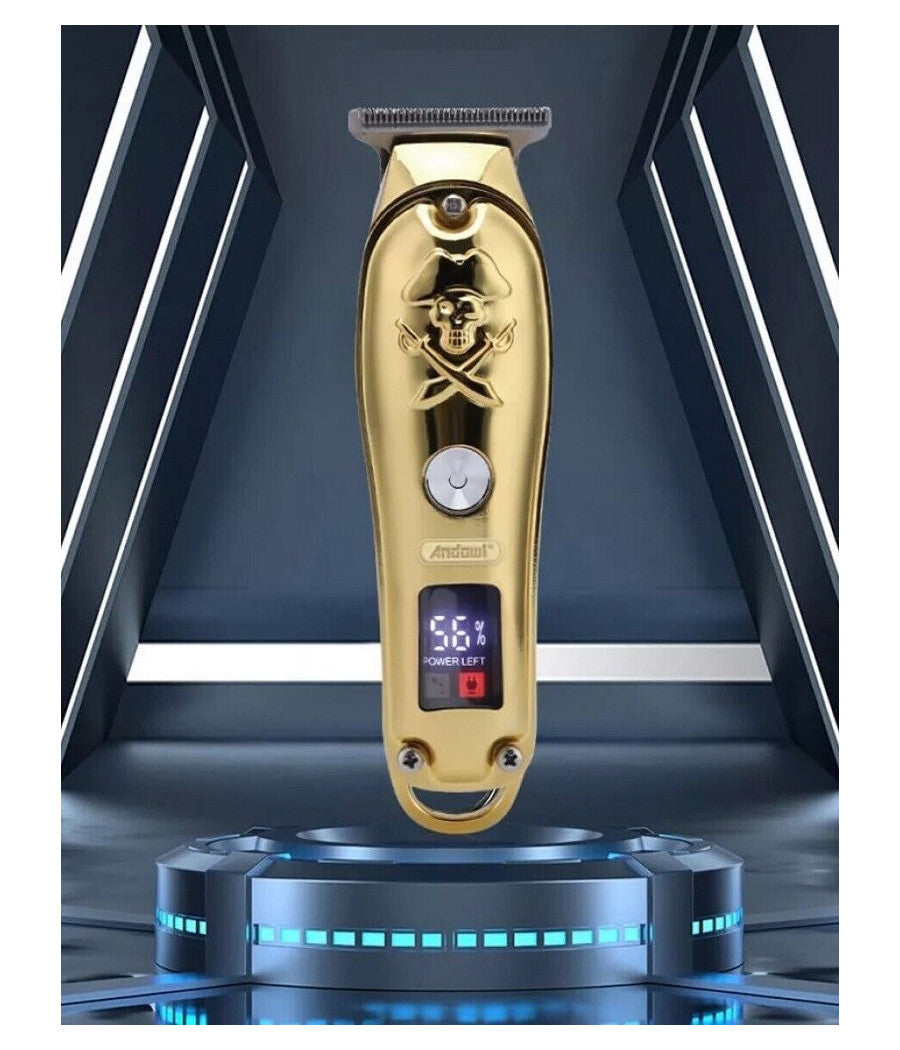 Taglia Capelli Professionale Rasoio Elettrico Regola Barba 3 Pettini Usb Q-tf53         