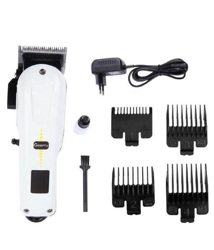 Taglia Capelli Professionale Senza Fili Lunga Durata A Batteria Pettini Gm-6018         