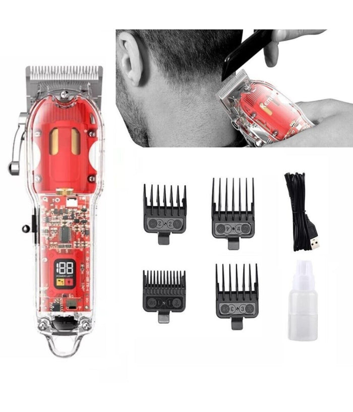 Taglia Capelli Professionale Tagliacapelli Regola Barba Rasoio Elettrico Qlf63         