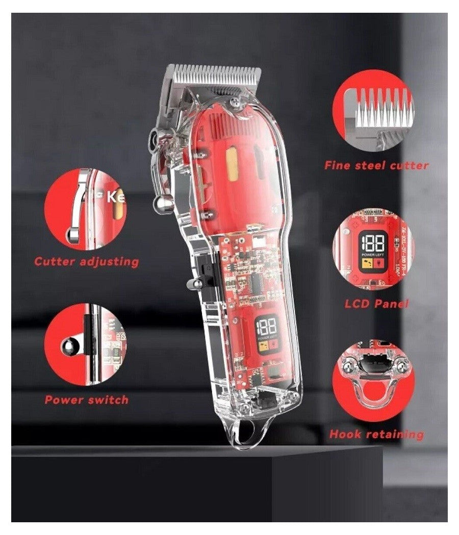 Taglia Capelli Professionale Tagliacapelli Regola Barba Rasoio Elettrico Qlf63         