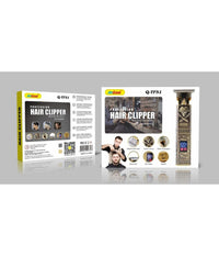 Taglia Capelli Rasoio Elettrico Regola Barba 3 Pettini Ricaricabile Usb Q-tf51         