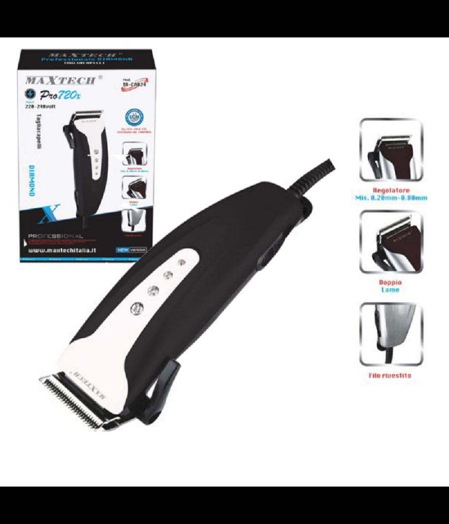 Taglia Capelli Rasoio Professionale Elettrico Regolatore Di Barba Filo Ta-ca024         