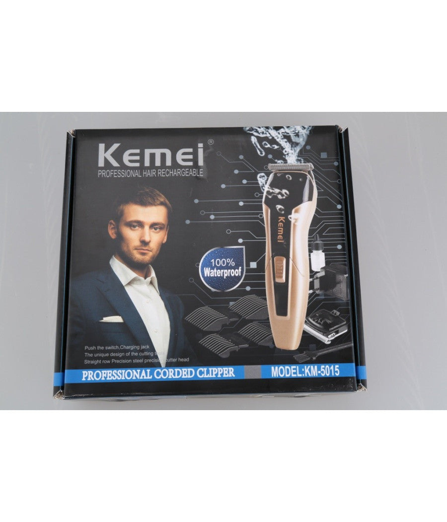 Taglia Capelli Rasoio Regola Barba Elettrico Ricaricaricabile Impermeabile         