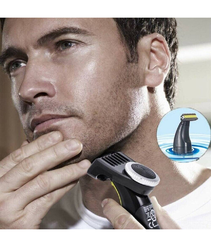 Taglia Capelli Rasoio Regola Barba Ricaricabile Doccia Naso Viso Vgr V-043         