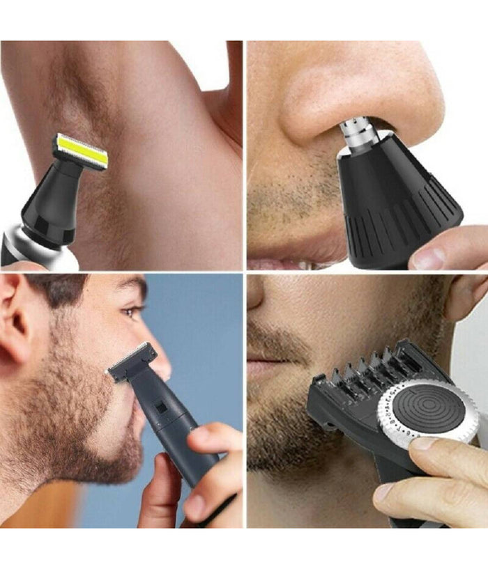 Taglia Capelli Rasoio Regola Barba Ricaricabile Doccia Naso Viso Vgr V-043         