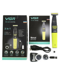 Taglia Capelli Rasoio Regola Barba Ricaricabile Doccia Naso Viso Vgr V-043         