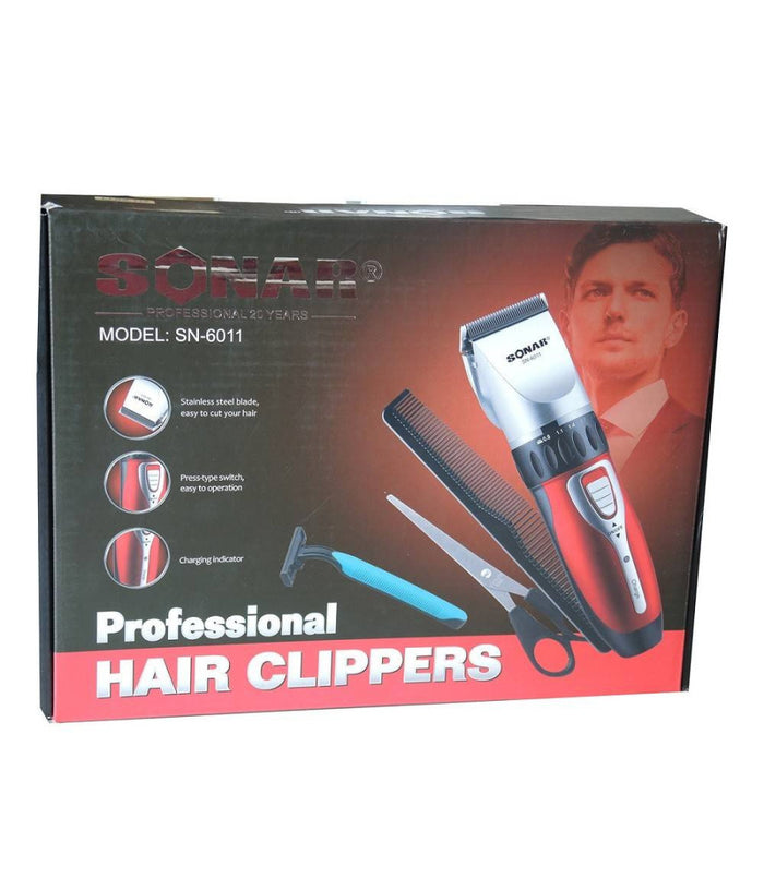 Taglia Capelli Ricaricabile Rasoio Regola Barba Senza Fili Lama Acciaio Sn6011         