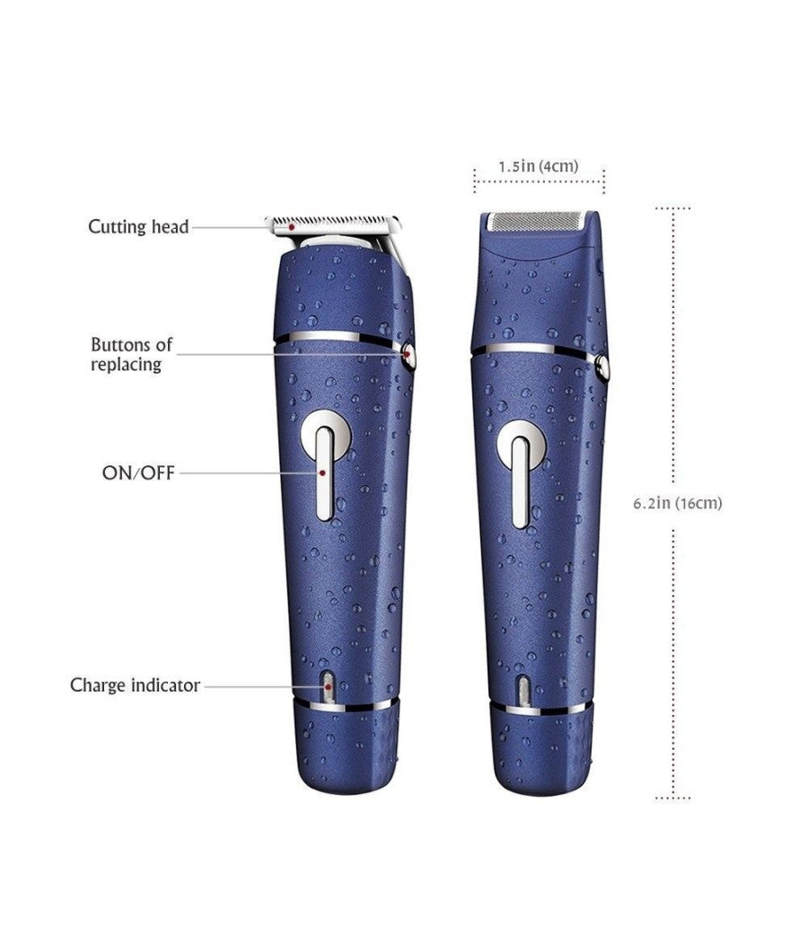 Taglia Capelli Ricaricabile Rasoio Tagliacapelli Barba Impermeabile Regalo Uomo         