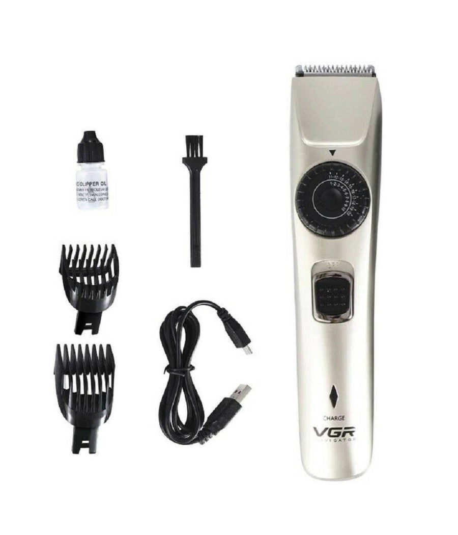 Taglia Capelli Tagliacapelli Rasoio Regola Barba Ricaricabile Vgr V-031         