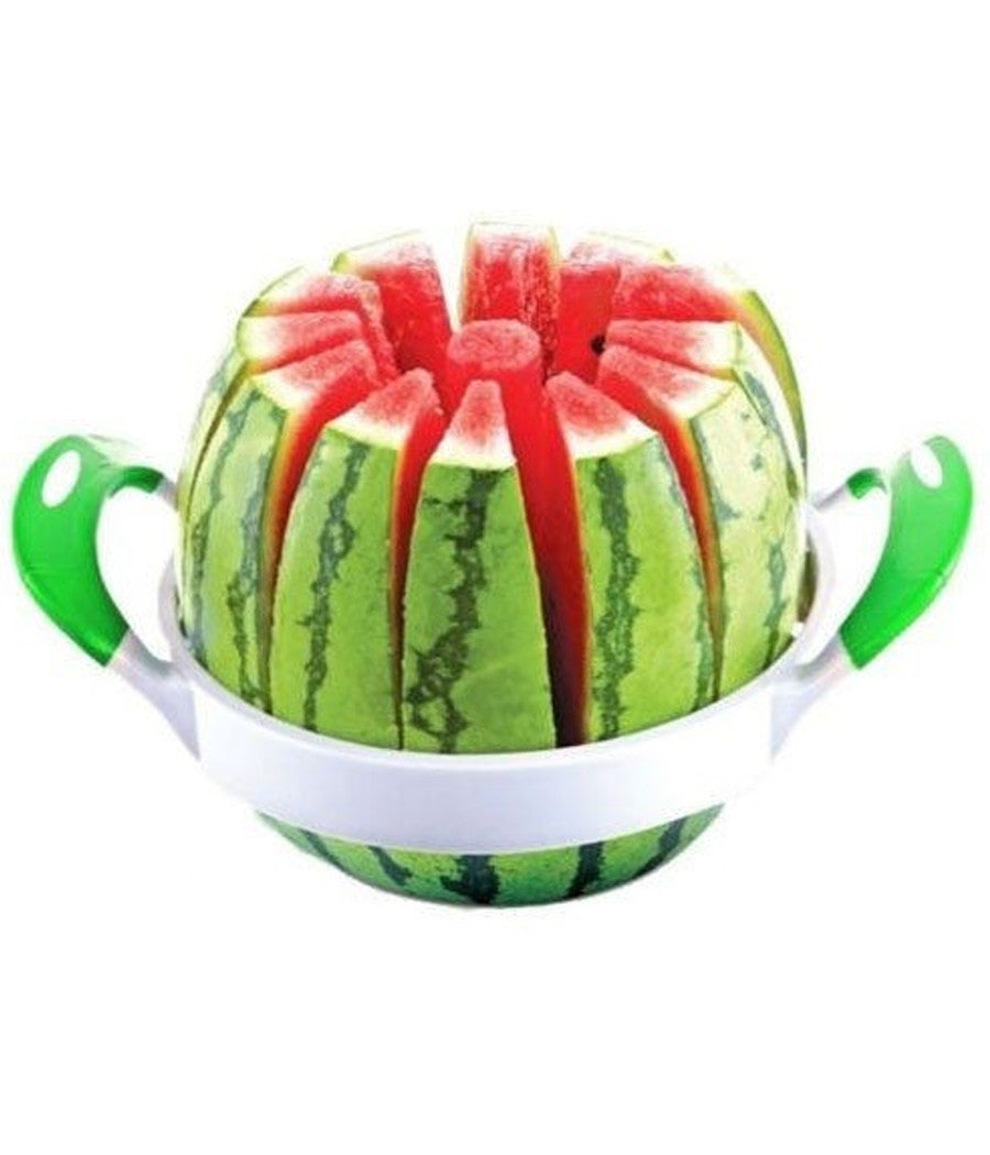 Taglia Melone Anguria Cocomero Affetta 12 Lame 22cm In Acciaio Casa Cucina         
