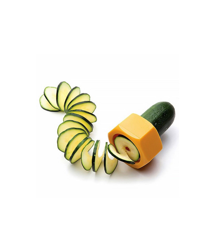 Taglia Zucchine E Ortaggi A Spirale A Forma Di Dado Tempera Verdure         